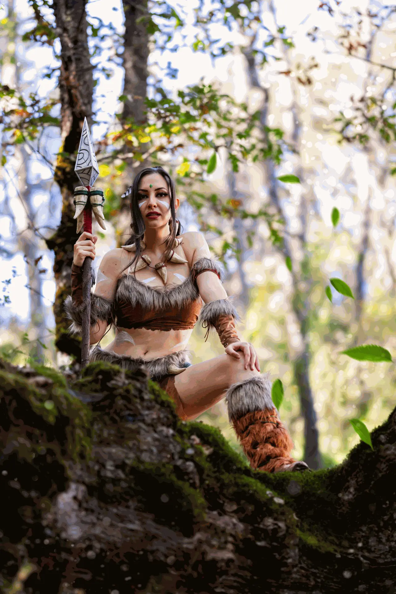 Nidalee League of Legends cosplay por Soyittara