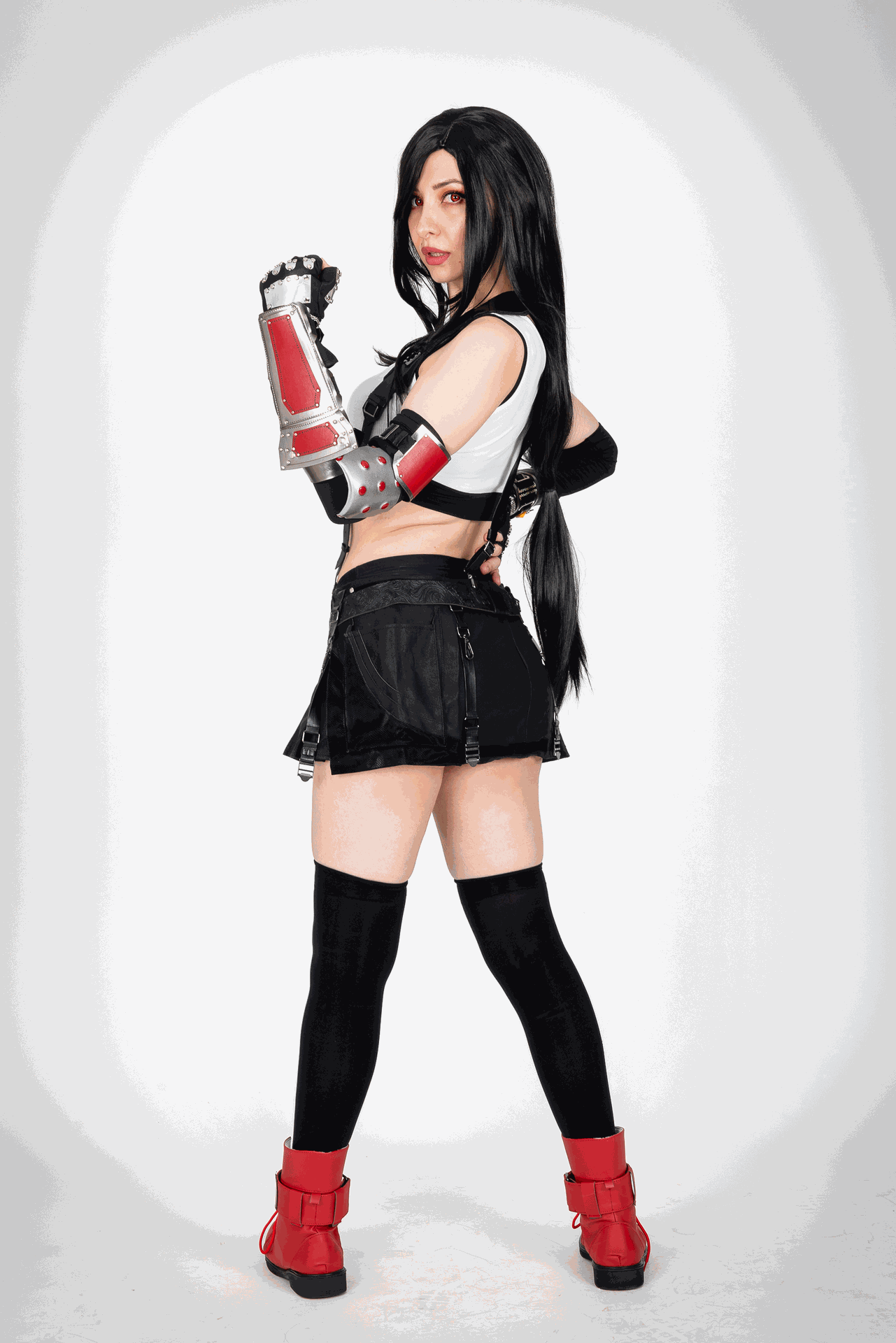 Recreación de Tifa Lockhart de Final Fantasy VII