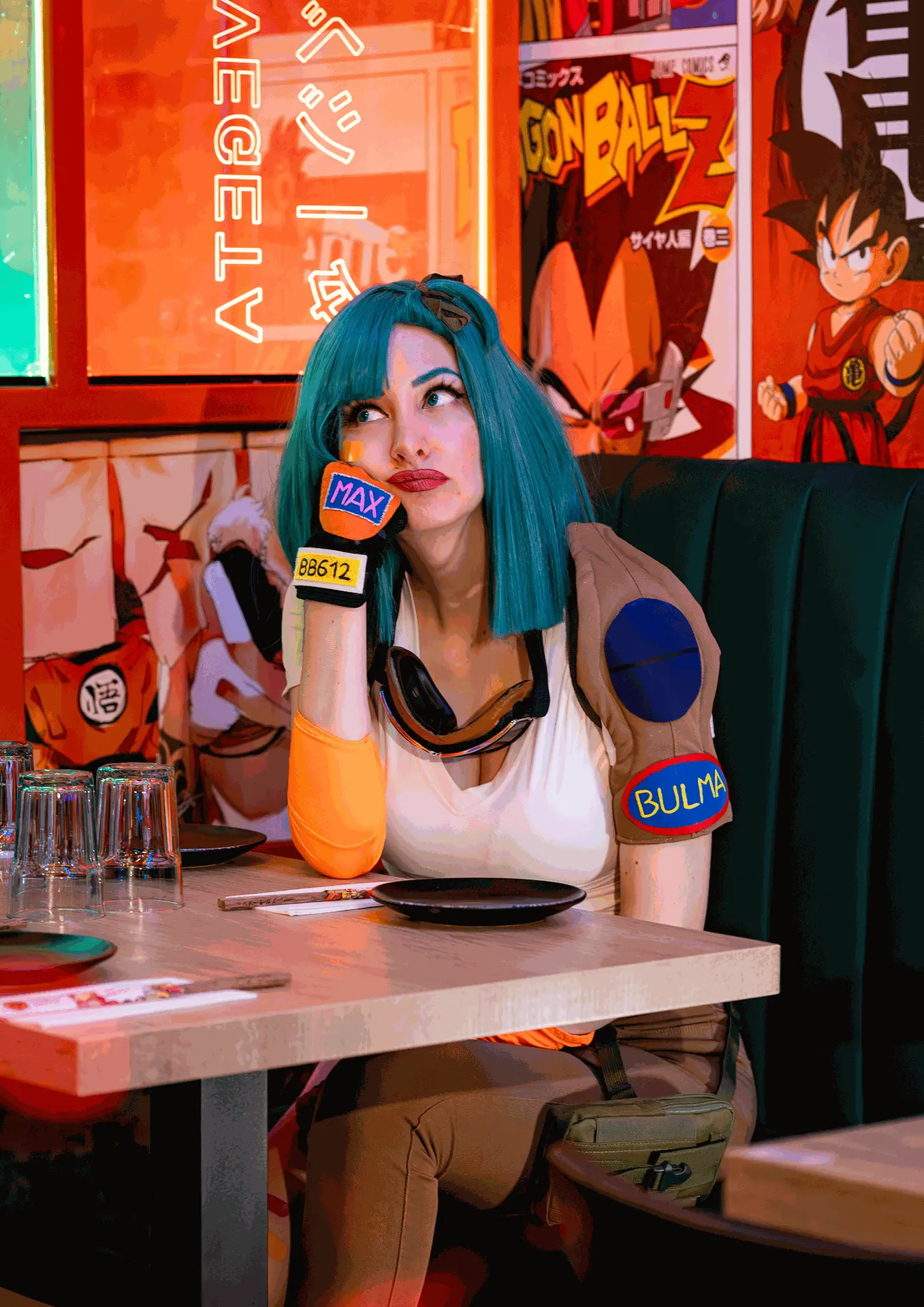 Cosplay Bulma Dragon Ball por Soyittara