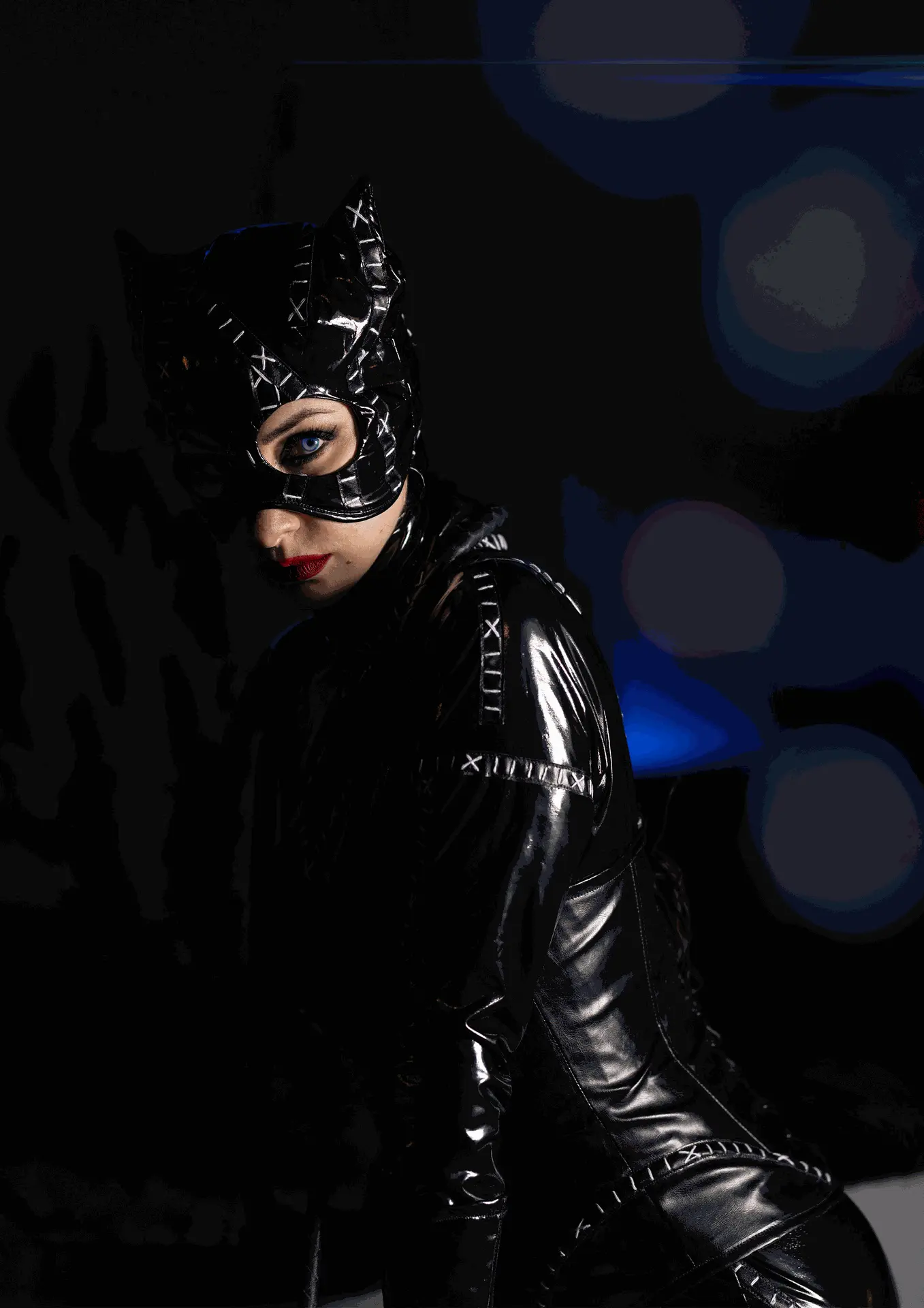 Recreación de Catwoman DC Comics en cosplay por Soyittara