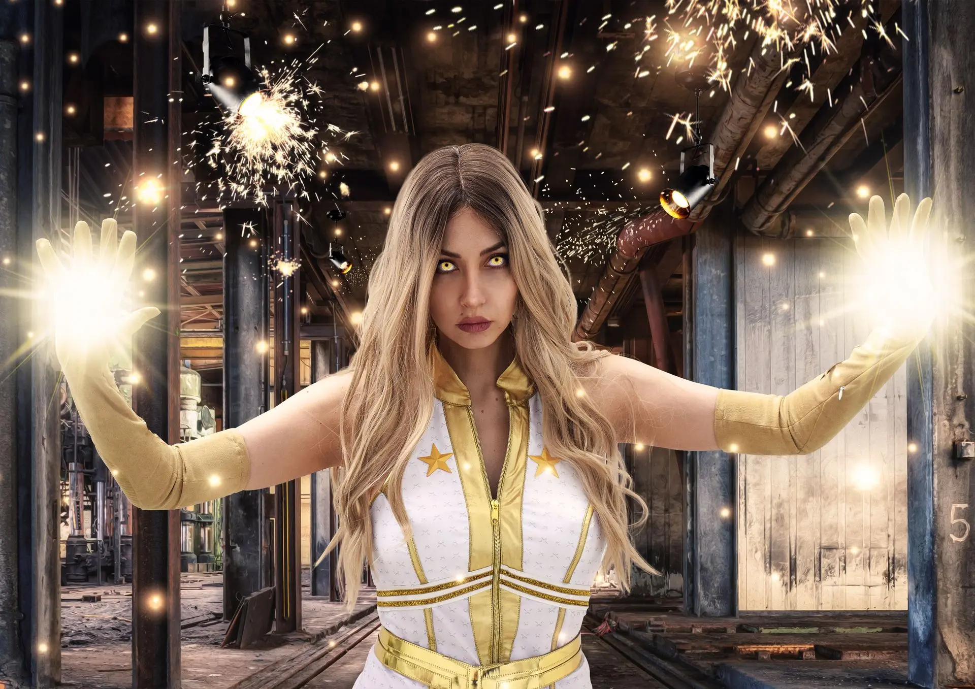 Soyittara caracterizada como Starlight The Boys