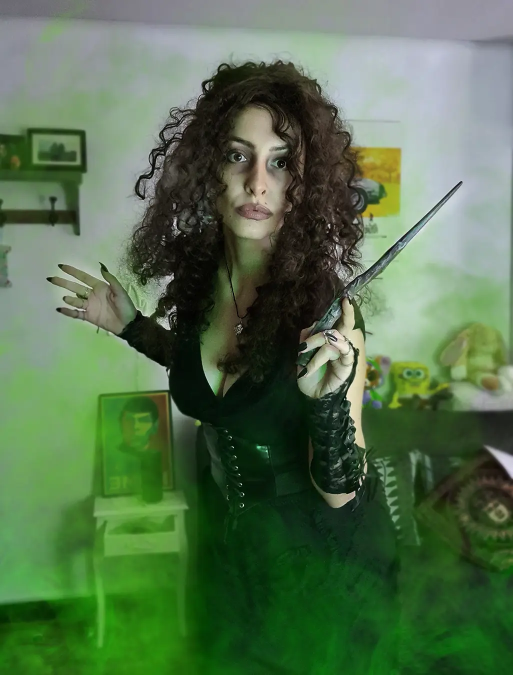 Cosplay de Bellatrix Lestrange por cosplayer SoyIttara