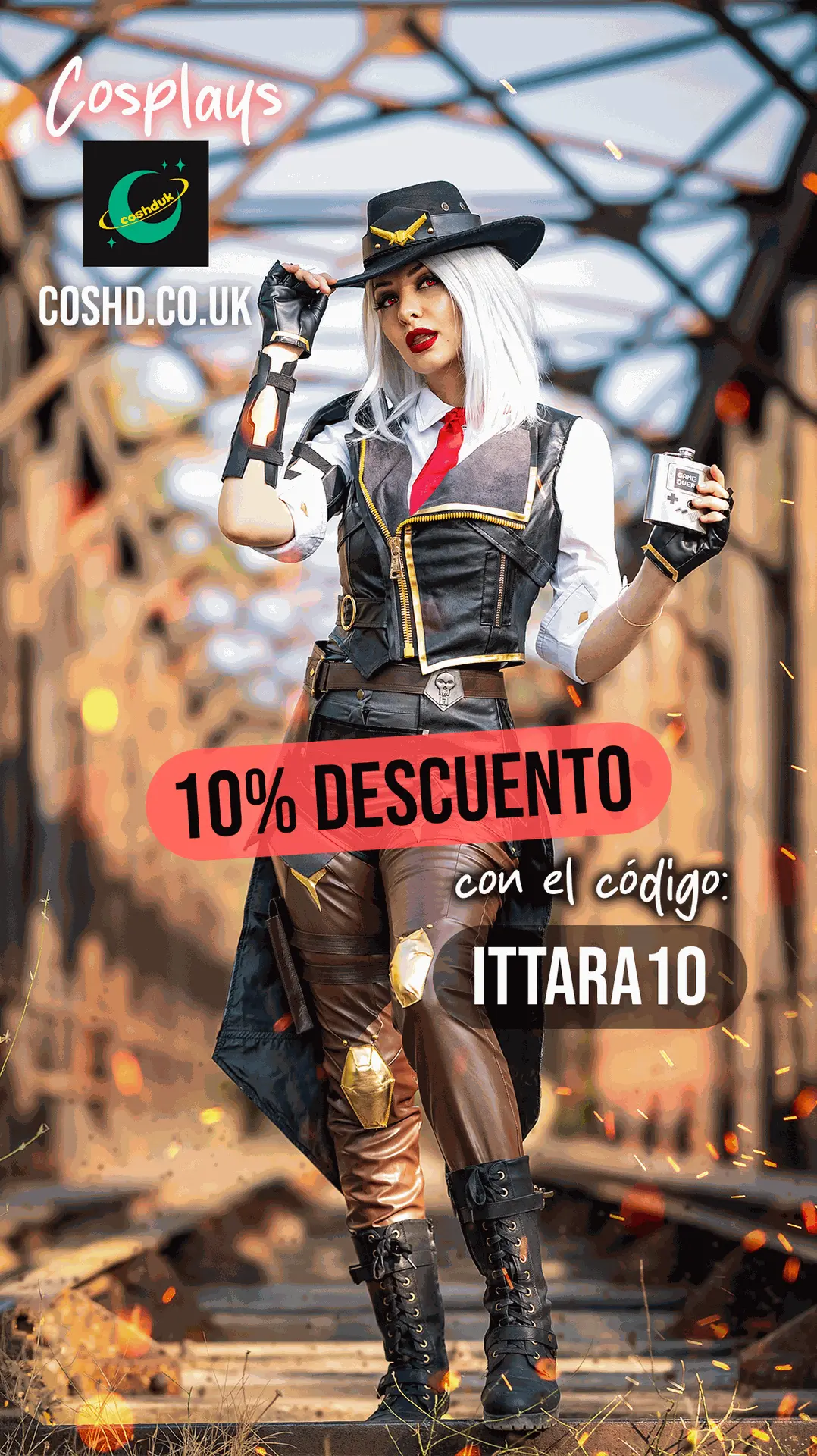 Descuento en tienda de cosplay coshduk