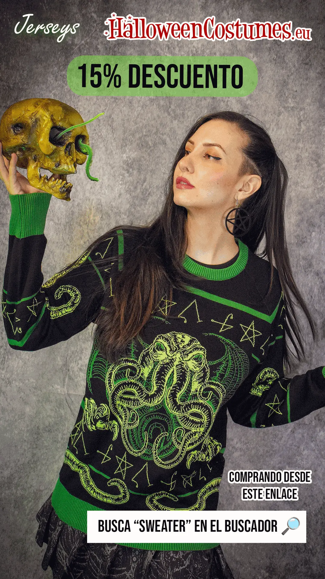 Jerseys de navidad y Halloween descuento