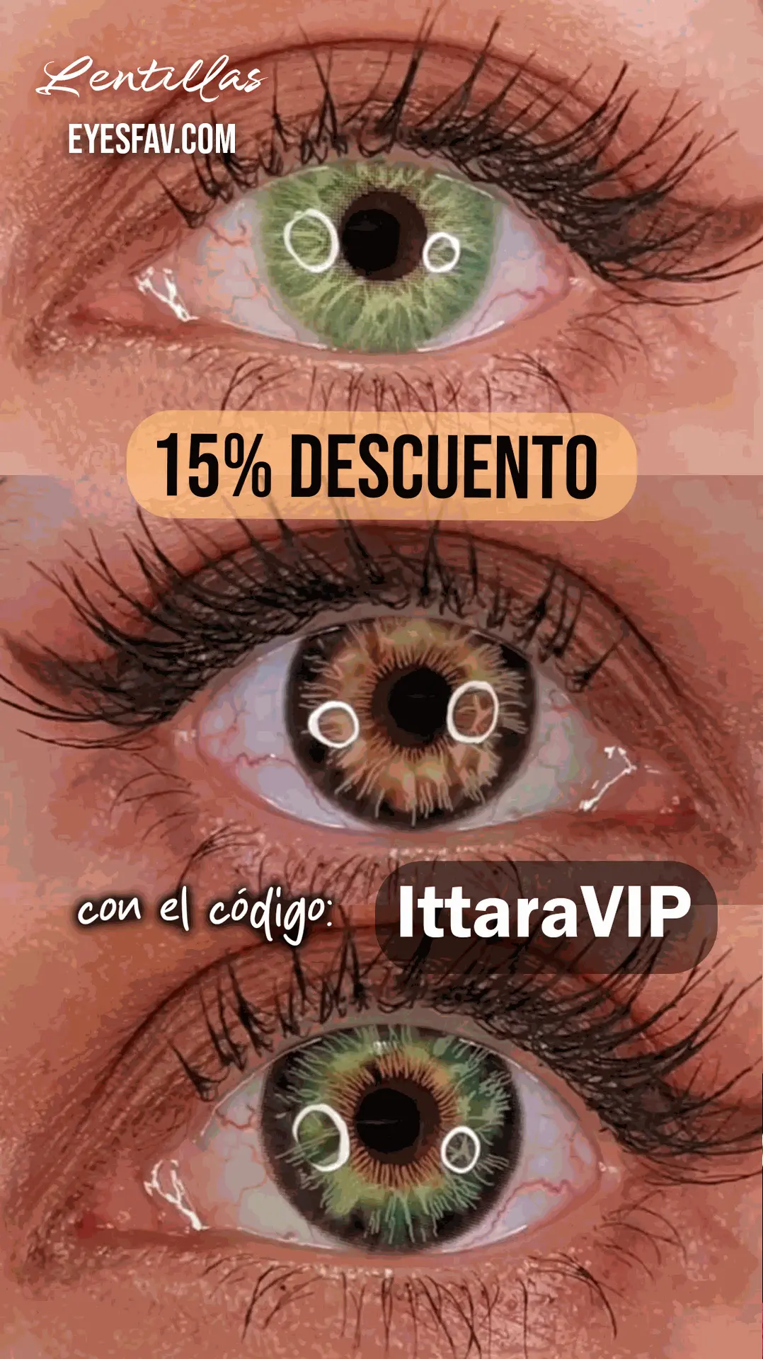Descuento en lentillas cosplay Eyesfav