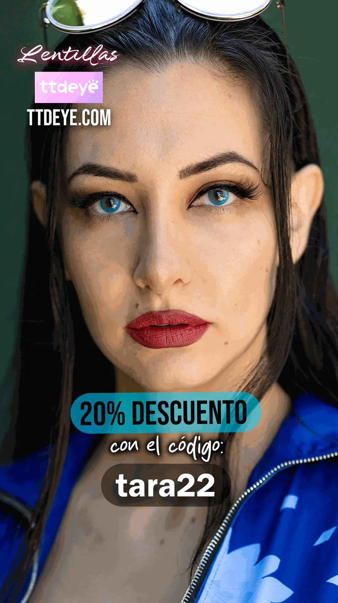 TTDEYE descuento lentillas cosplay