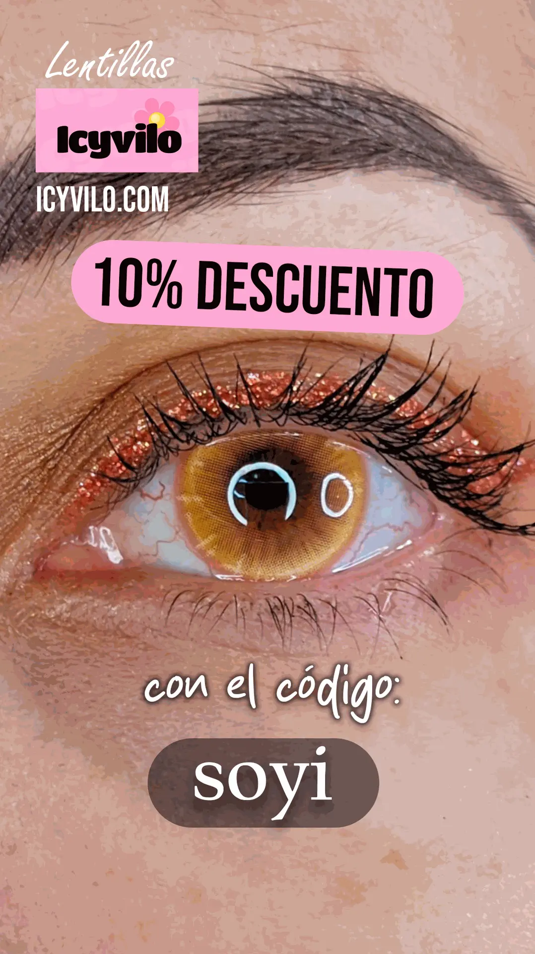 Icyvilo lentillas cosplay descuento