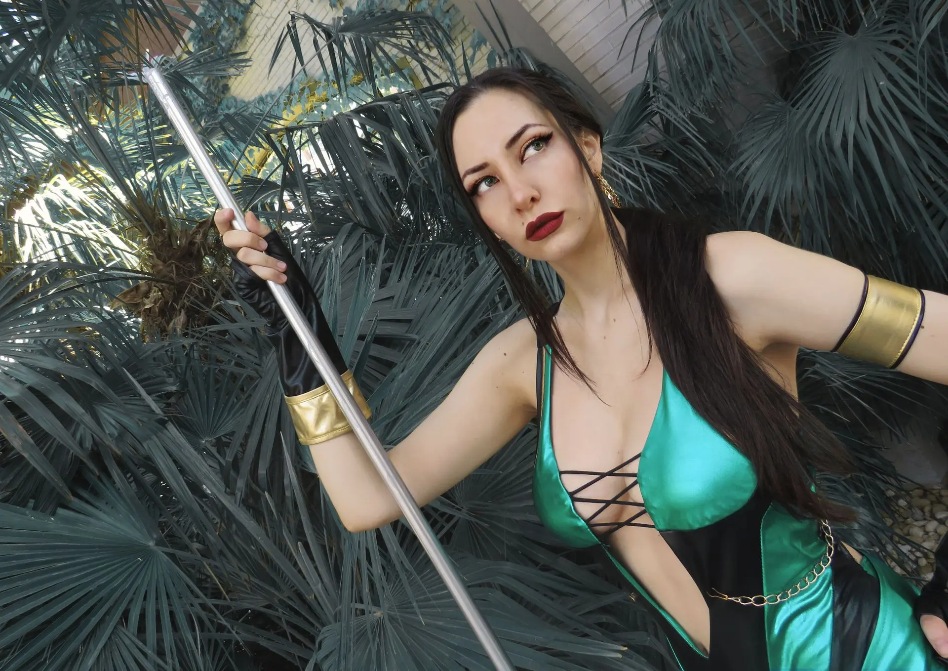 Cosplay Jade Mortal Kombat 9 por Soyittara