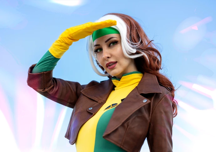 Retrato de cosplay Marvel por SoyIttara como Pícara