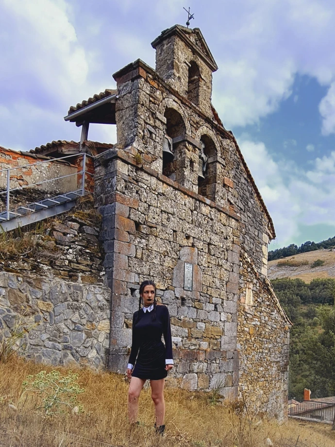 Cosplay Miércoles Addams The Addams Family por Soyittara