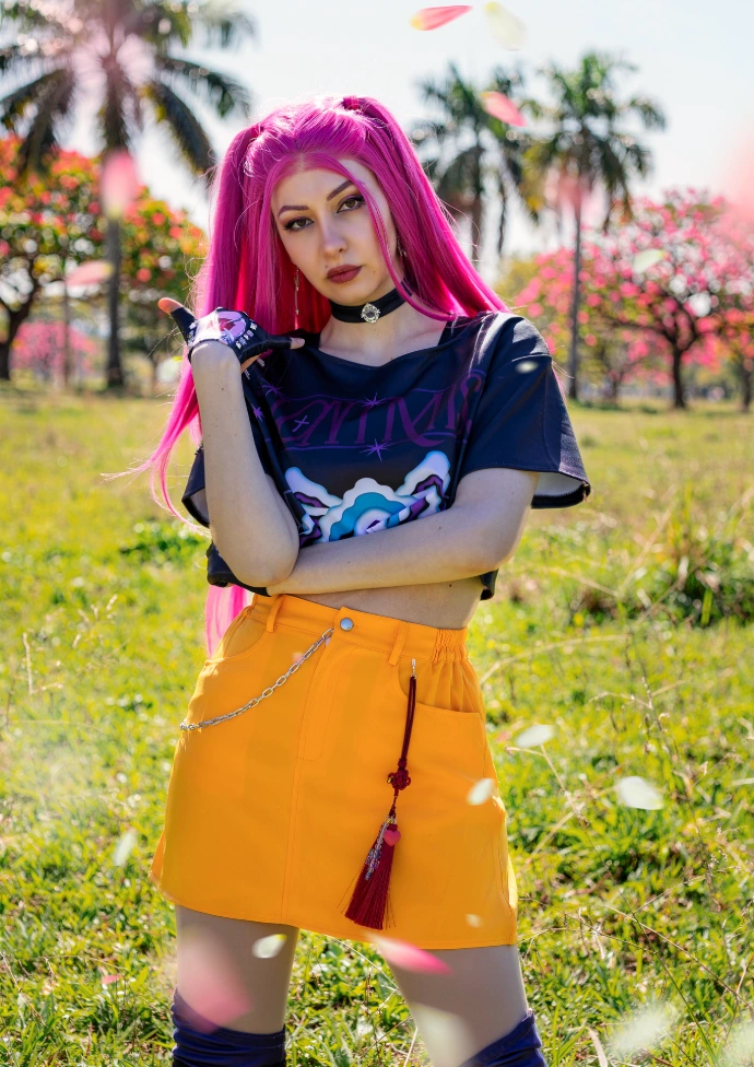 Mira de las Huntrix posando How Its Done