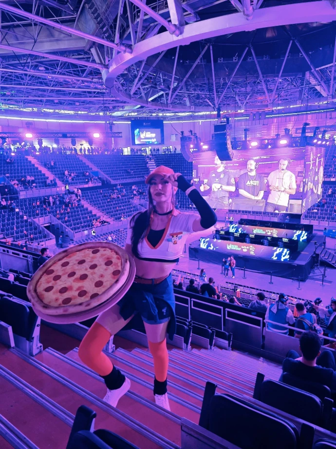 Cosplay de Sivir skin Pizza Delivery por Soyittara